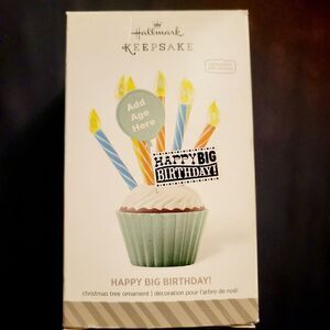 Hallmark keepsake cupcake  Christmas ornament. ^